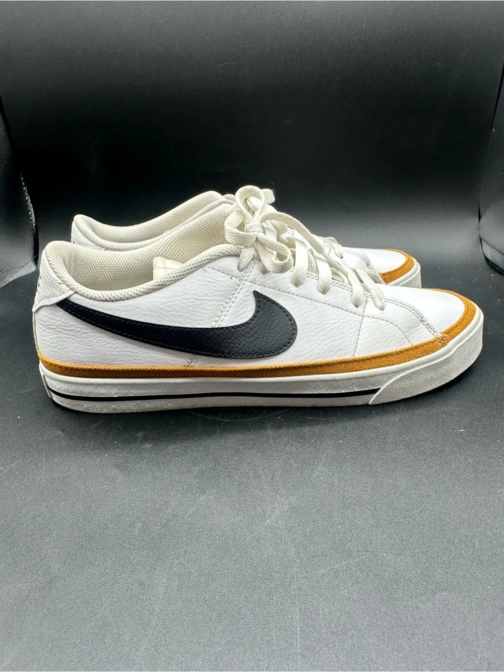 Nike Court Legacy Next Nature Mens Size 9.5 White Black Athletic Shoes Sneakers
